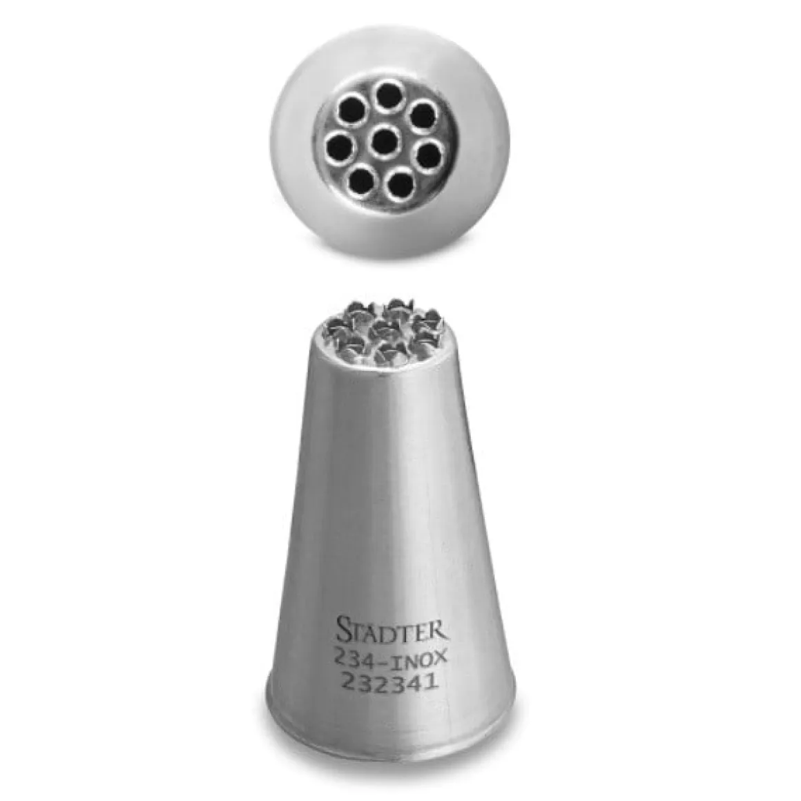 Städter Vogelnest/gras spuitmondje RVS 15mm.