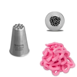 Städter Vogelnest/gras spuitmondje RVS 8mm