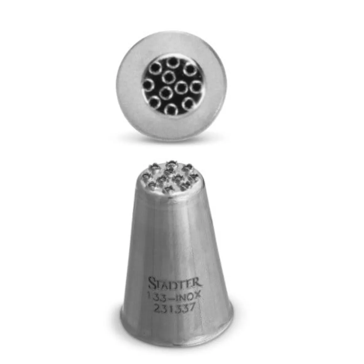 Städter Vogelnest/gras spuitmondje RVS 8mm