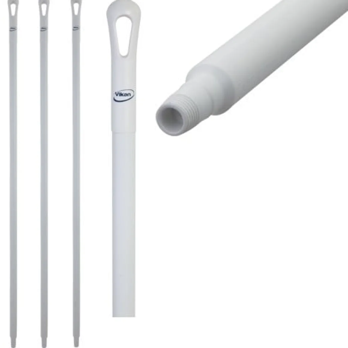 Steel Vikan Ultra Hygiene Aluminium Wit 150cm