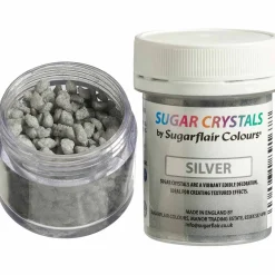 Sugarflair Suikerkristallen Zilver 40g**