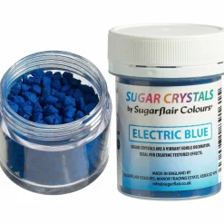Sugarflair Suikerkristallen Donker Blauw 40g