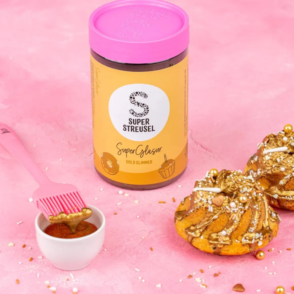 SuperGlaze Goud Glimmend Poeder 175g