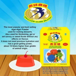 Swallow Globe Agar Agar Rood 7g