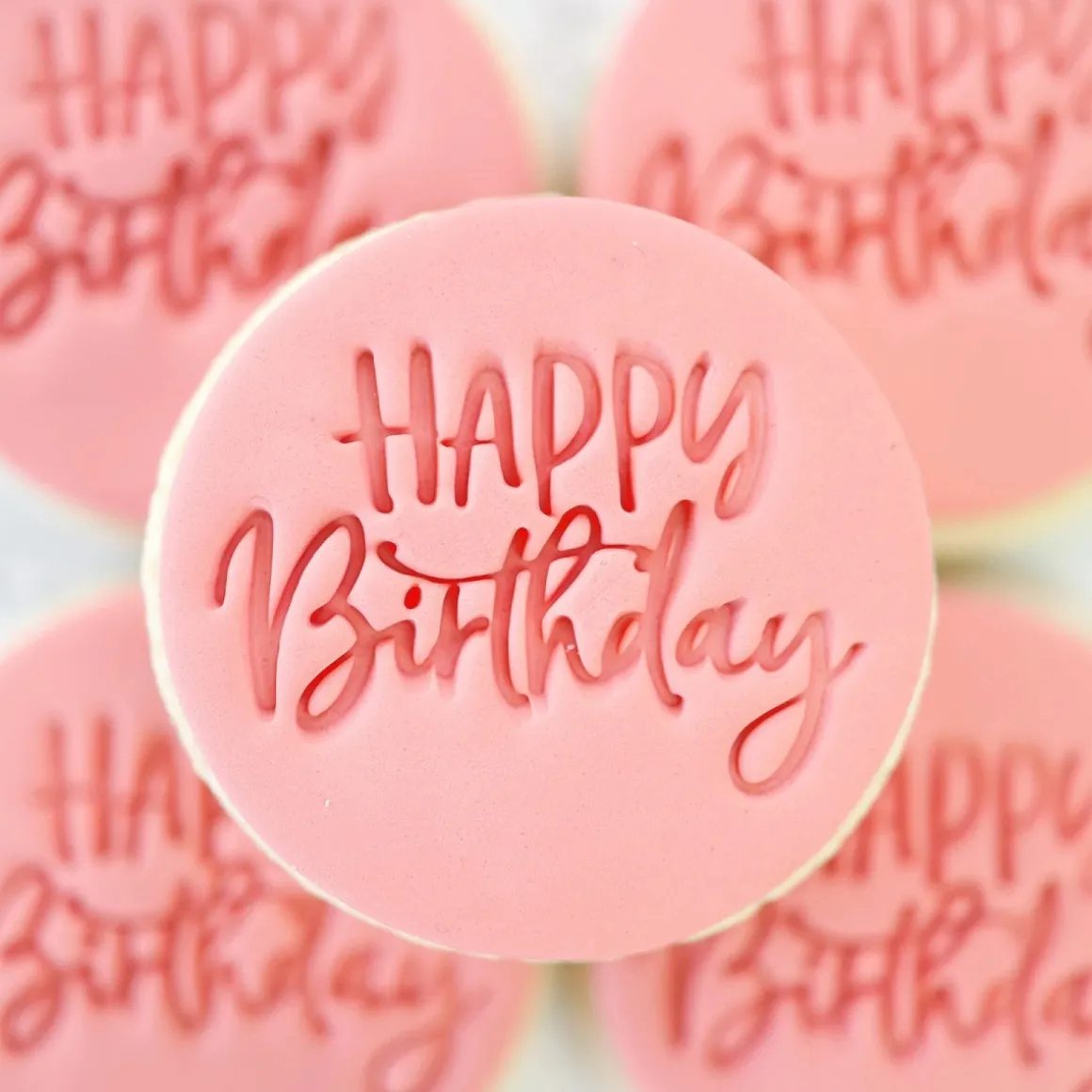 Sweet Stamp Embosser Happy Birthday