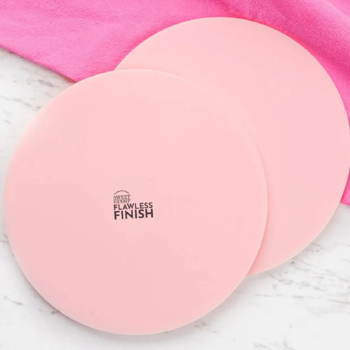 Sweet Stamp Flawless Botercreme Plaat Rond Ø15cm Set/2