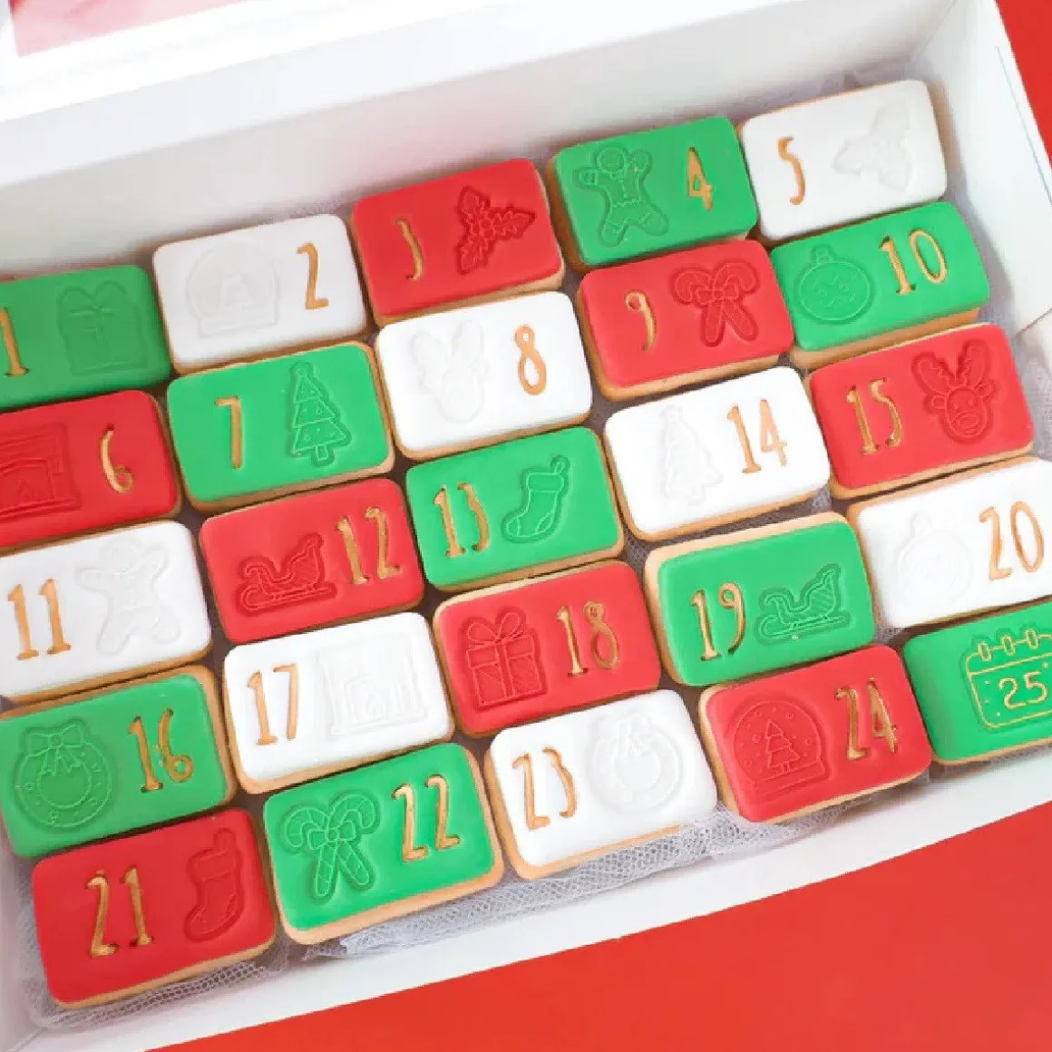 Sweet Stamp Kerst Adventskalender Set