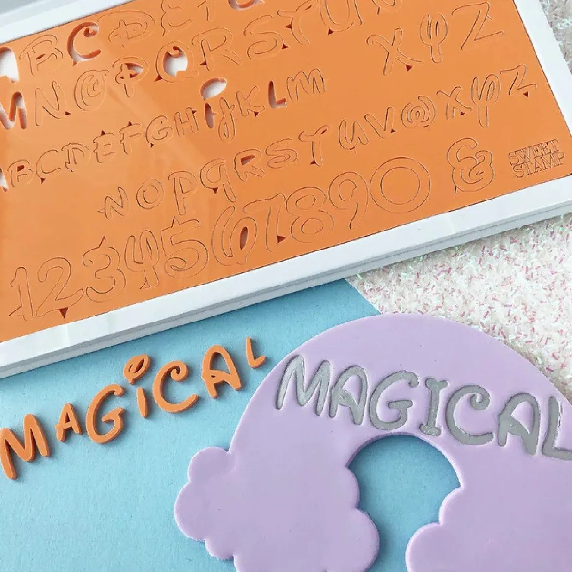 Sweet Stamp Magical Letters & Cijfers Set**