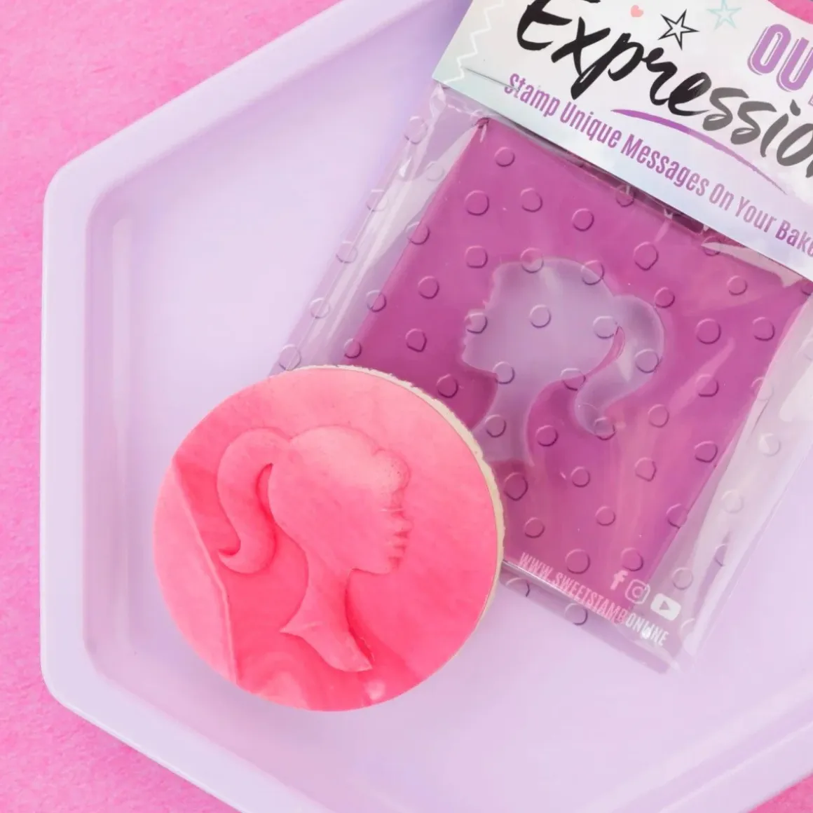 Sweet Stamp Outboss Barbie Silhouette