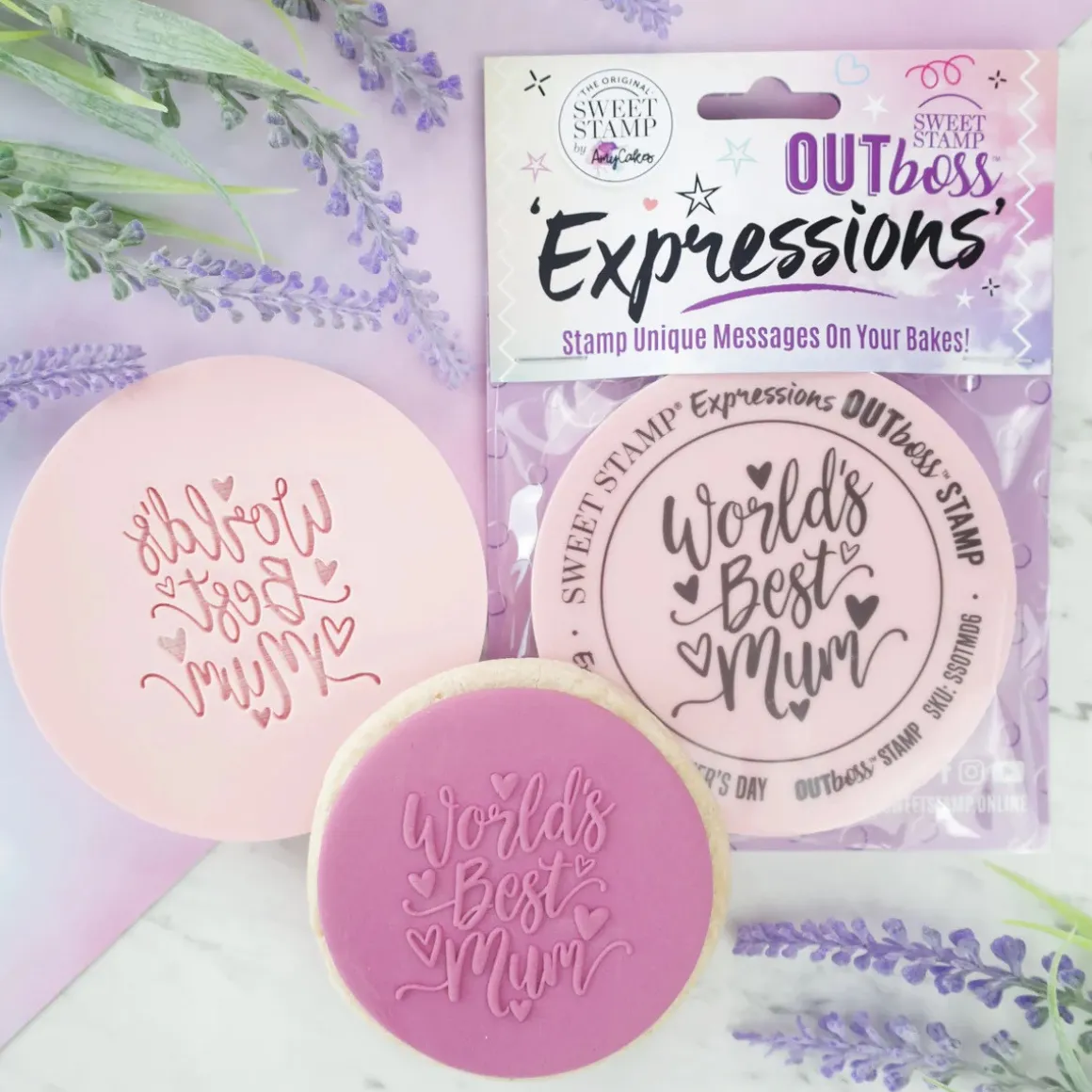 Sweet Stamp Outboss Elegant Worlds Best Mum