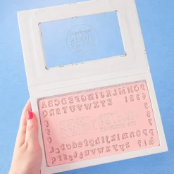 Sweet Stamp Outboss Frosting Letters & Cijfers Set