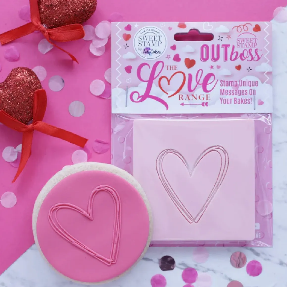 Sweet Stamp Outboss Heart Sketch