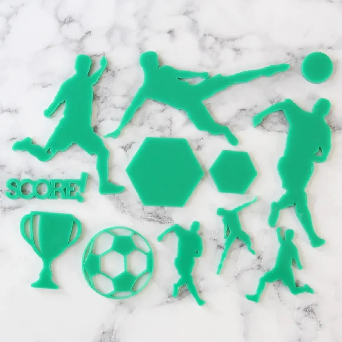 Sweet Stamp Score Soccer Elements
