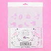 Sweet Stamp Stencil Barbie 21,5x25cm