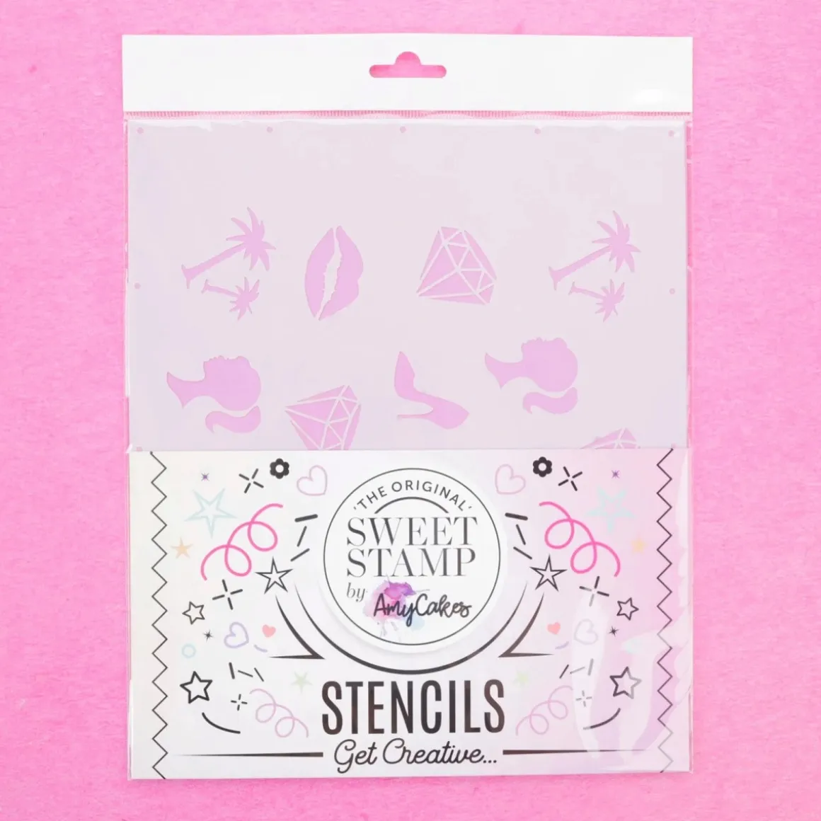 Sweet Stamp Stencil Barbie 21,5x25cm