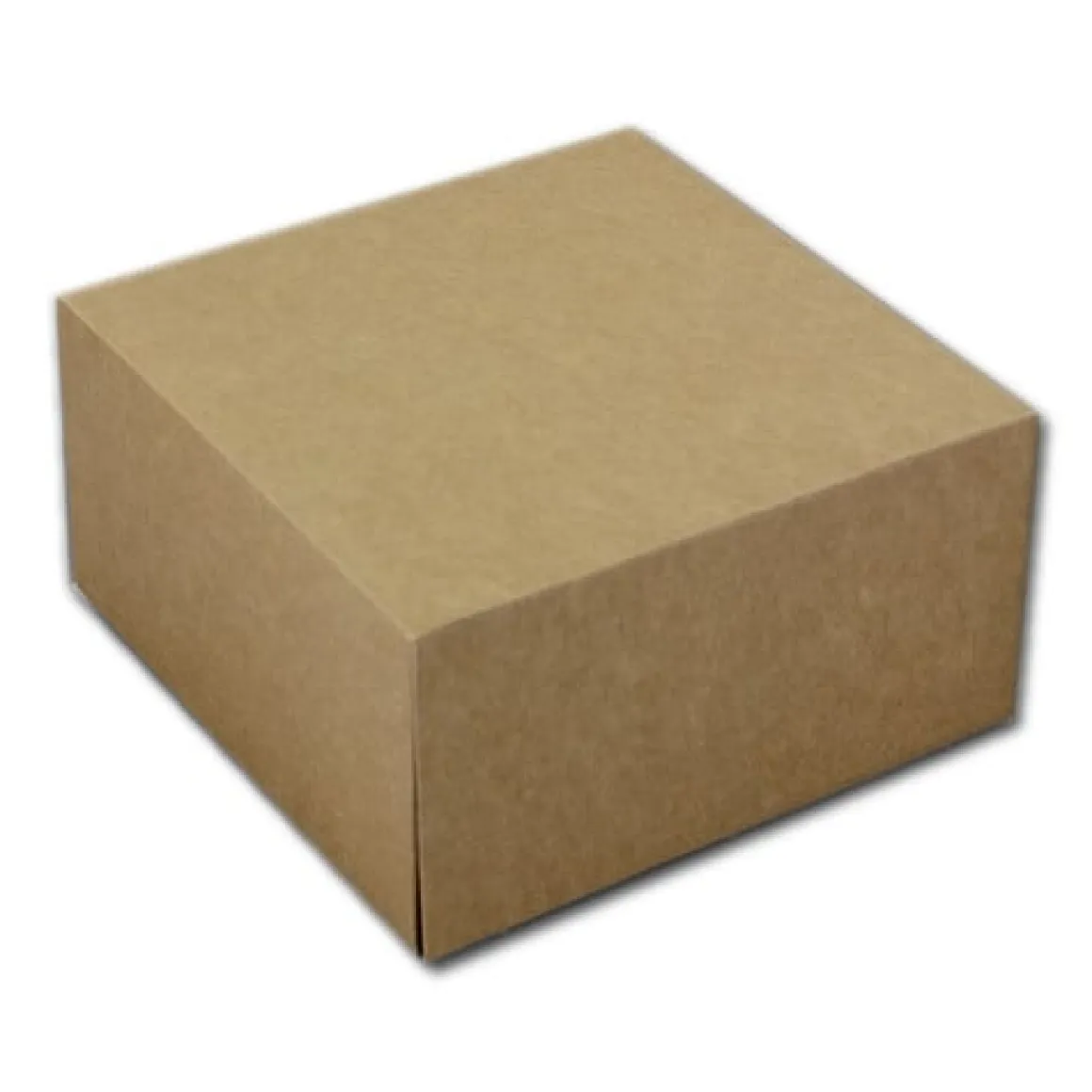 Taartdoos 15x15x8cm. Kraft 3st