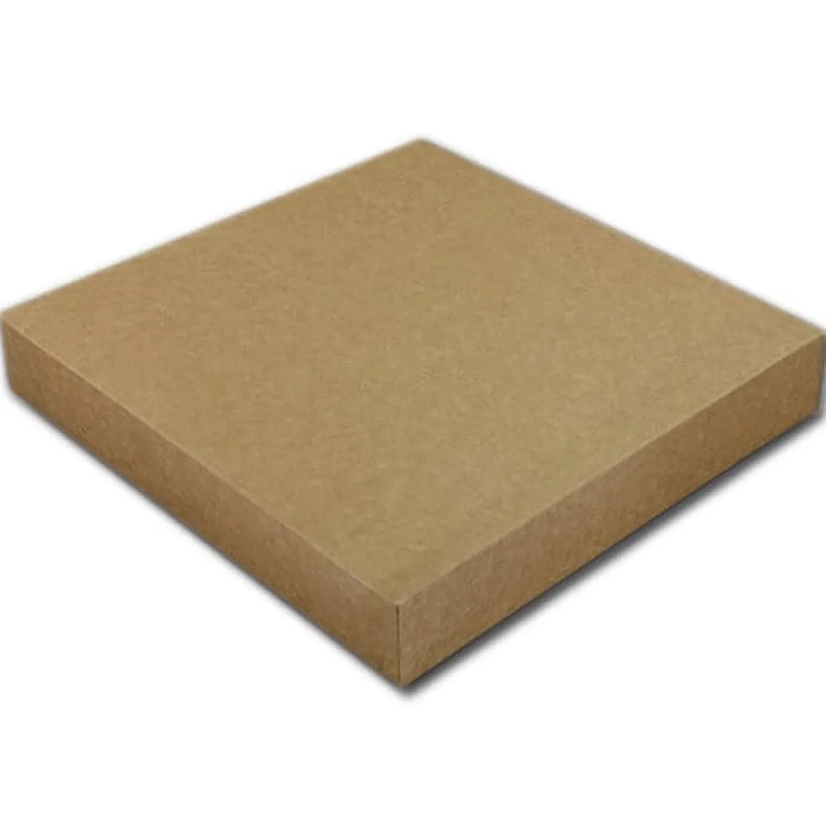 Taartdoos 30x30x5cm. Kraft 50st