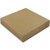 Taartdoos 25x25x5cm. Kraft 50st