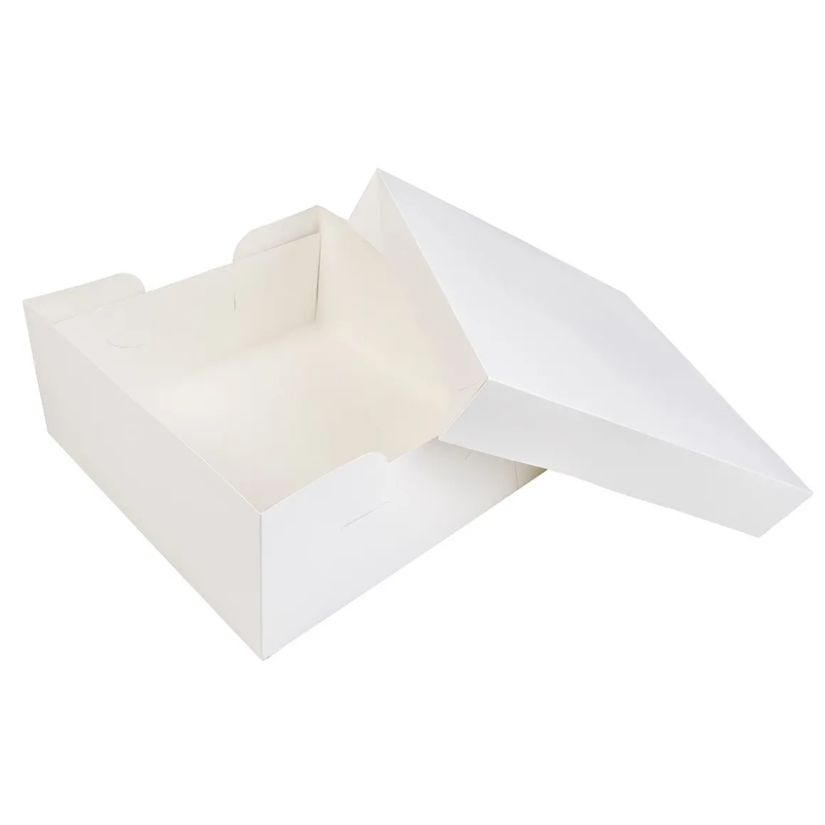 Taartdoos 35x35x15cm. Wit 50st