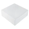 Taartdoos 25x25x10cm. Wit 50st