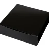 Taartdoos 25x25x8cm. Zwart 3st