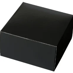 Taartdoos 15x15x8cm. Zwart 50st