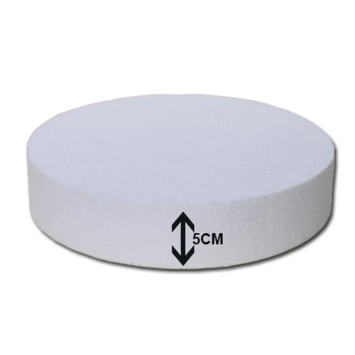 Taart Dummy rond 5cm -Ø17,5cm-