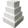 Taart Dummy vierkant 10cm - 35x35cm