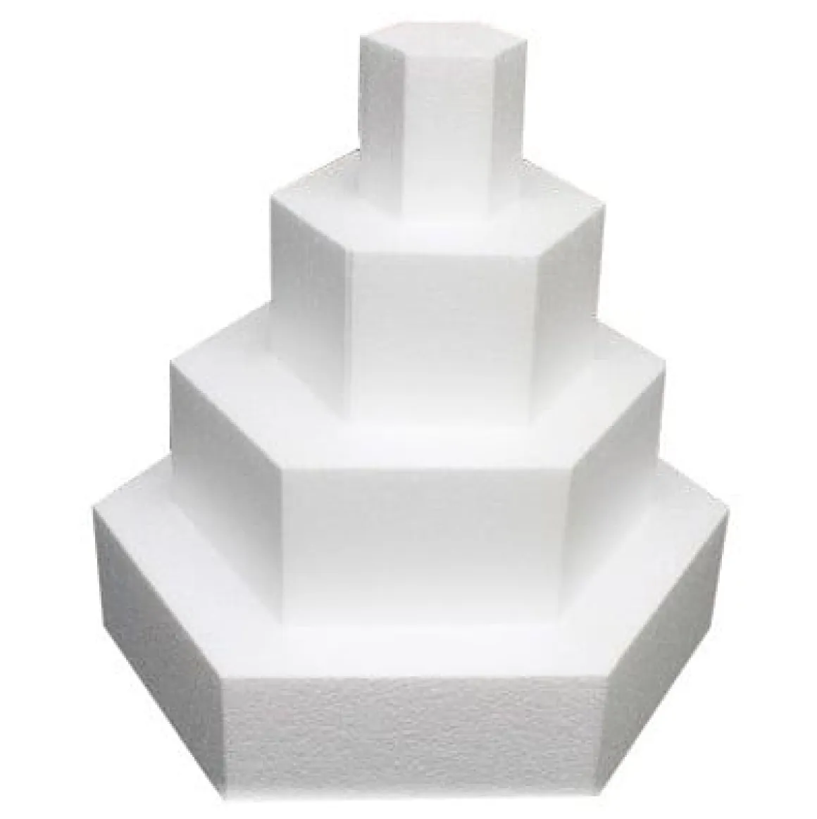 Taart Dummy Zeshoek 5cm -Ø30cm-
