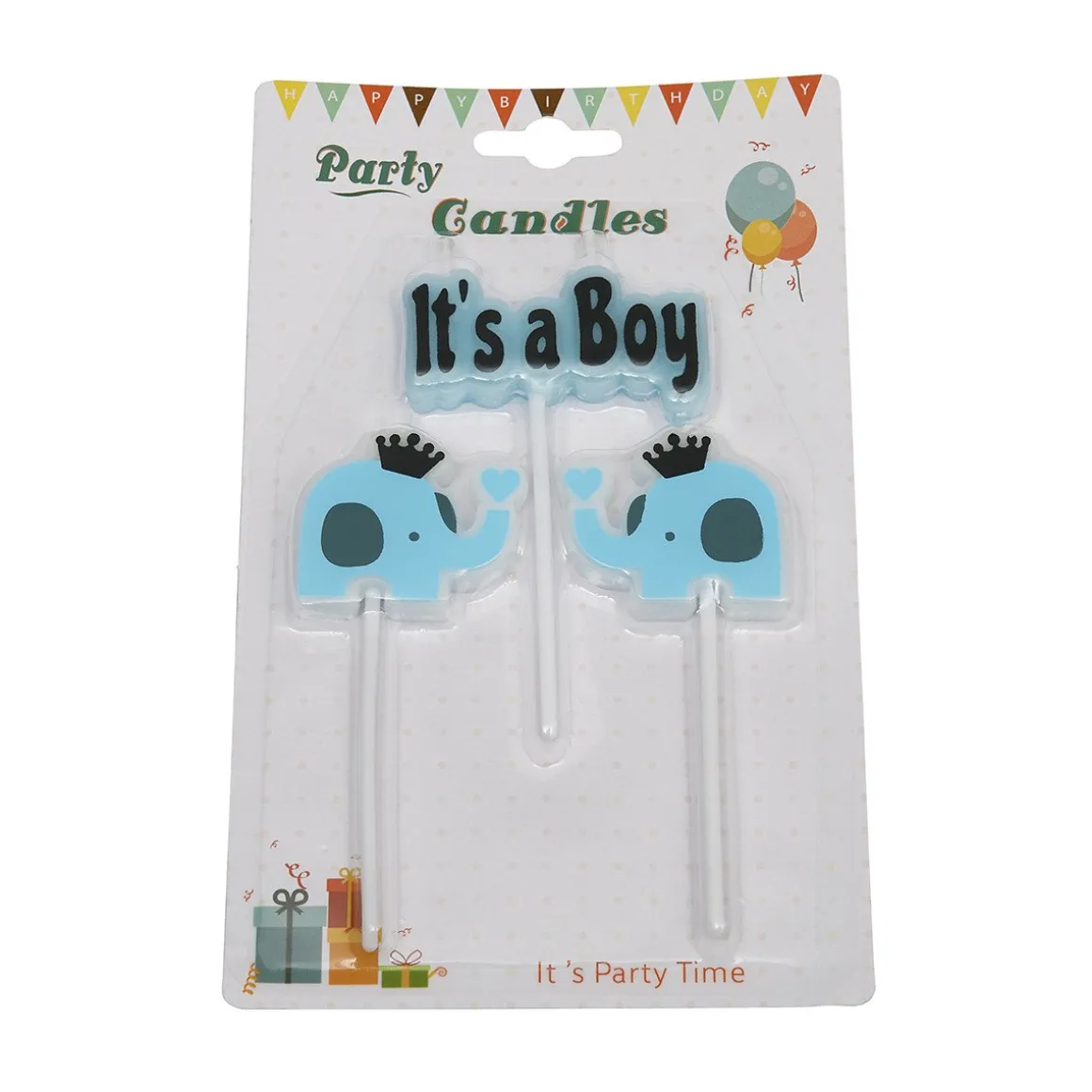 Taartkaarsjes Geboorte It's a Boy**