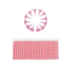 Taartkaarsjes met houders Roze 24st