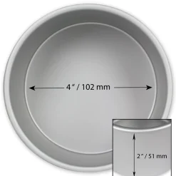 Taartpan PME rond Ø10 x 5cm