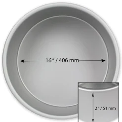 Taartpan PME rond Ø40,5 x 5cm