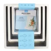 Taartpan PME Vierkant 10cm(h) Set/3
