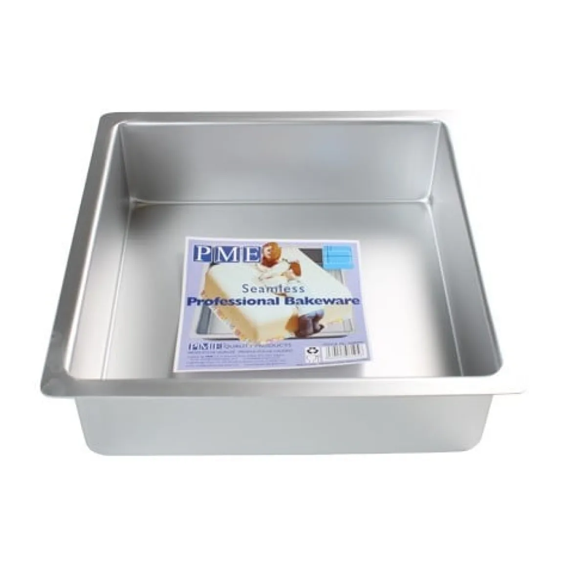 Taartpan PME Vierkant 20x20x7,5cm