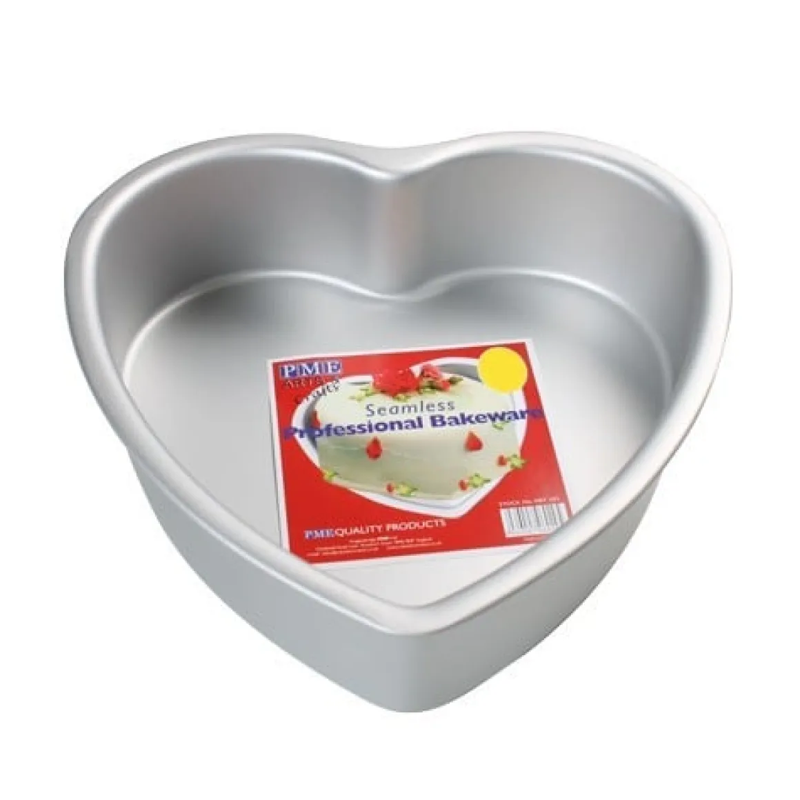 Taartpan PME vorm Hart 15 x 5 cm