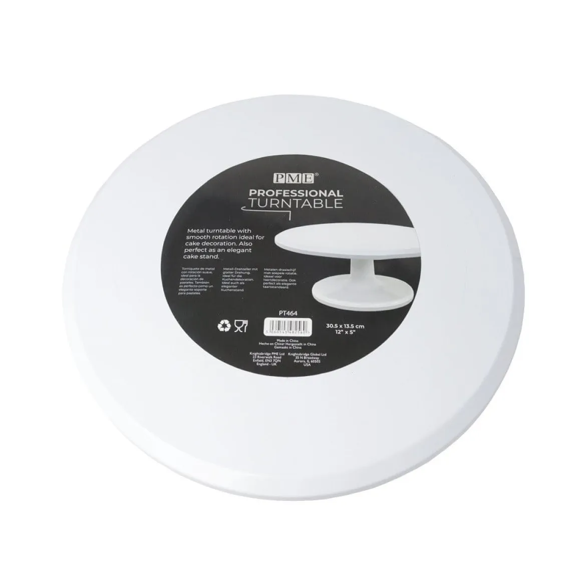 Taartplateau PME Draaibaar Professioneel 30x13,5cm