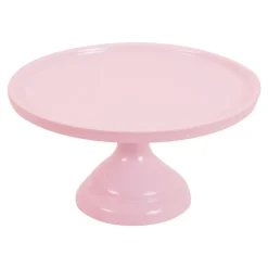 Taartplateau Roze Melamine Ø23,5x12cm