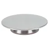 Taartplateau RVS Ø30x6cm