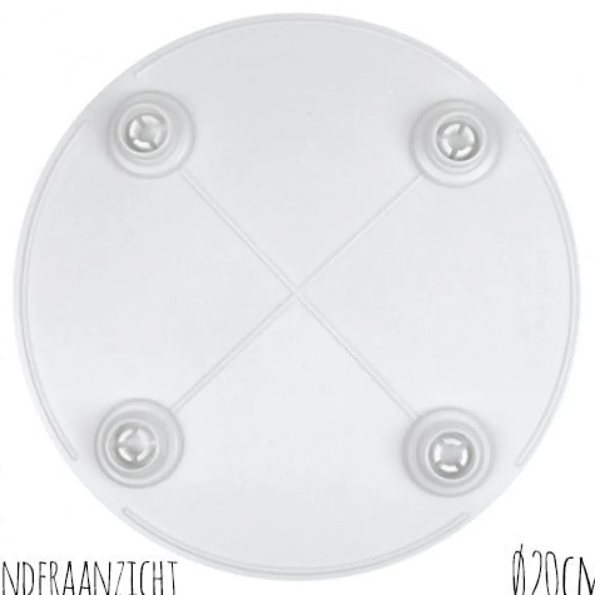 Taartplateau stapel rond Ø20cm