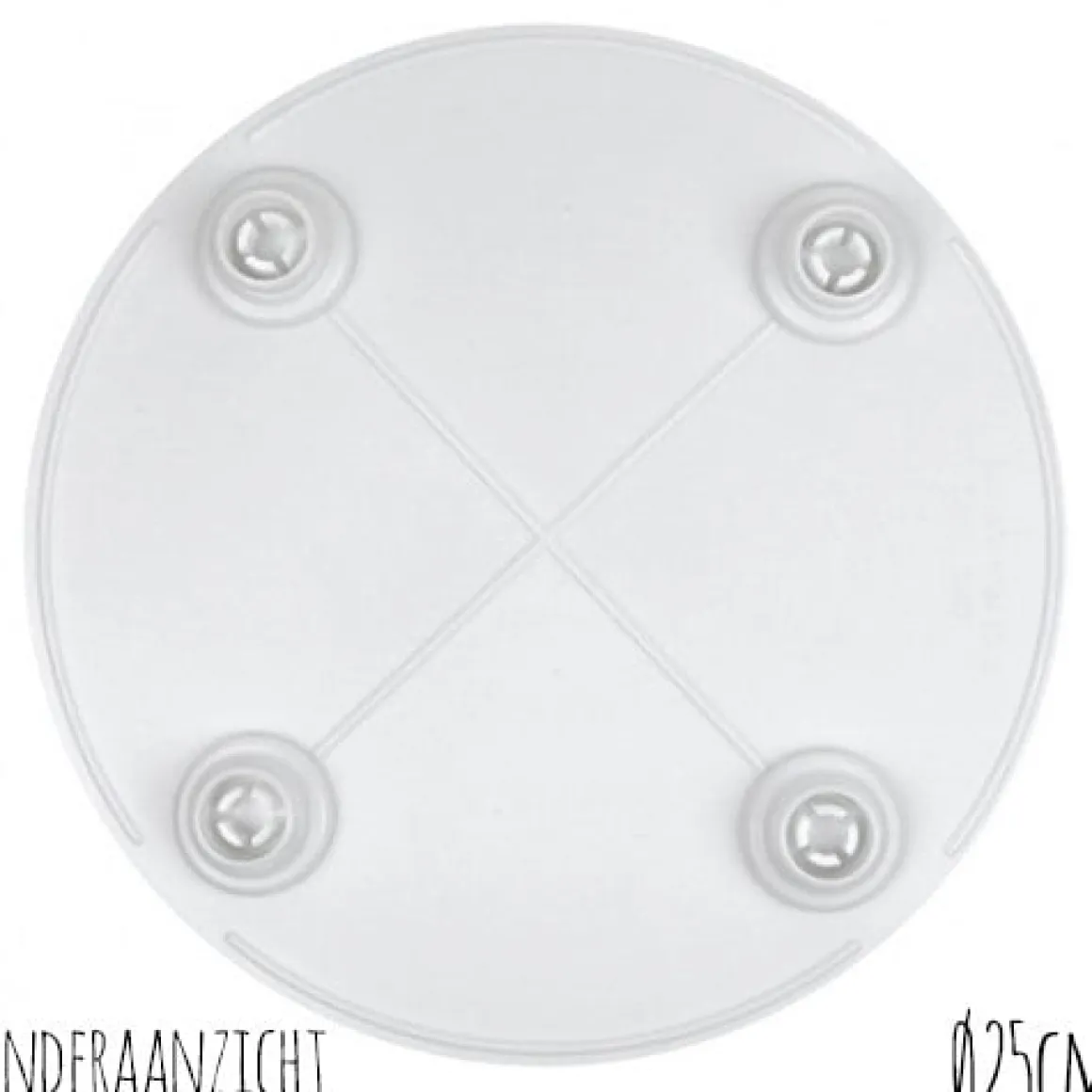 Taartplateau stapel rond Ø25cm