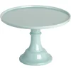 Taartplateau Vintage Blauw Melamine Ø30x20cm