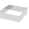Taartring RVS Vierkant 20x20x5cm