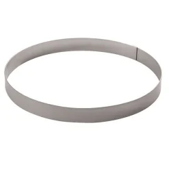 Taartring RVS Ø20 x 2 cm