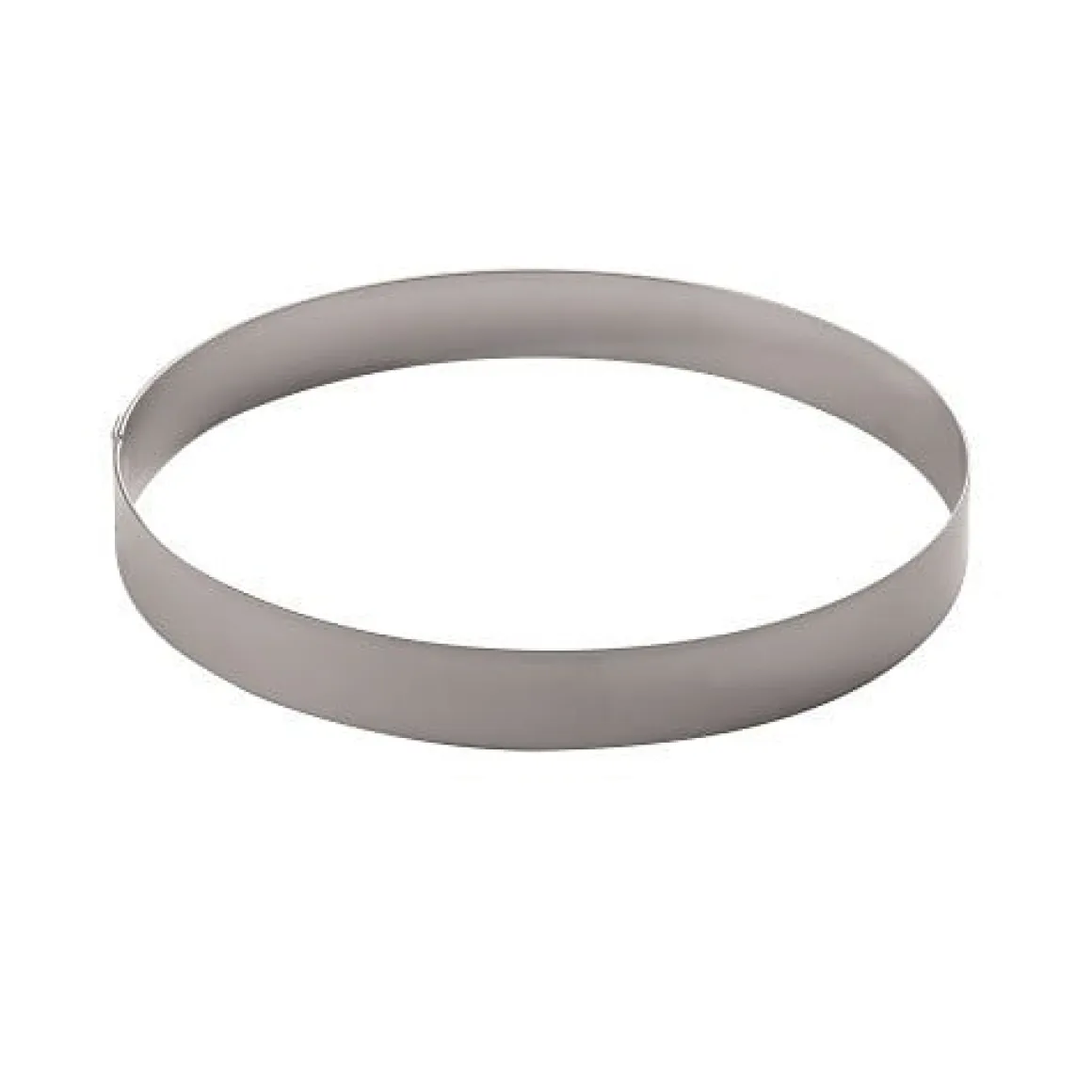 Taartring RVS Ø16 x 2 cm**