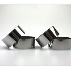 Taartring Ø10x4,5cm (set/4)