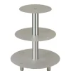 Taartstandaard Aluminium New York 3 etages