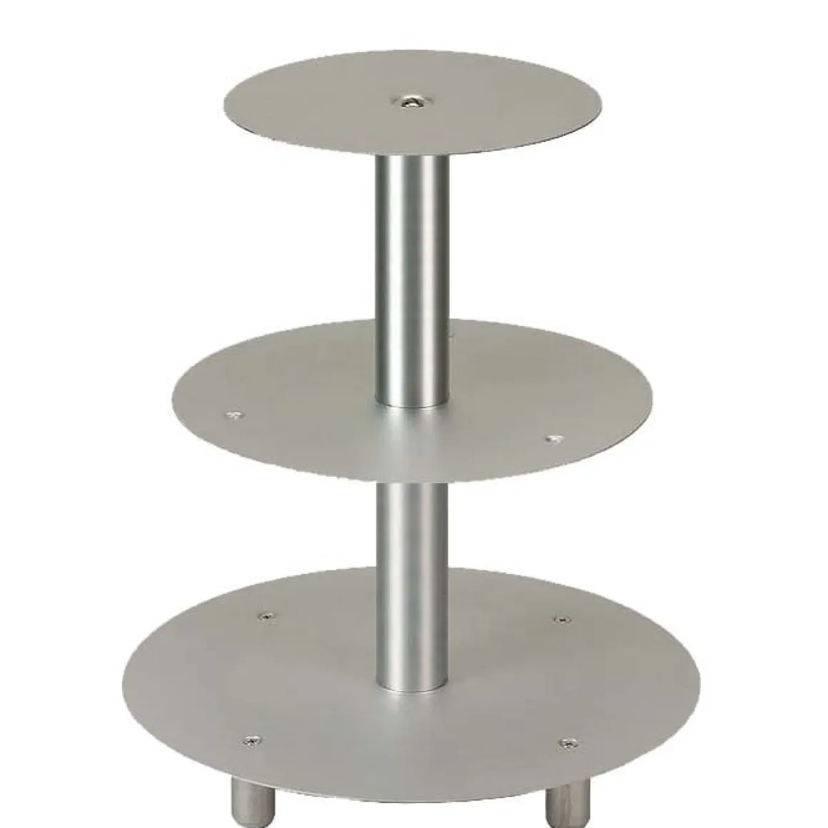Taartstandaard Aluminium New York 3 etages