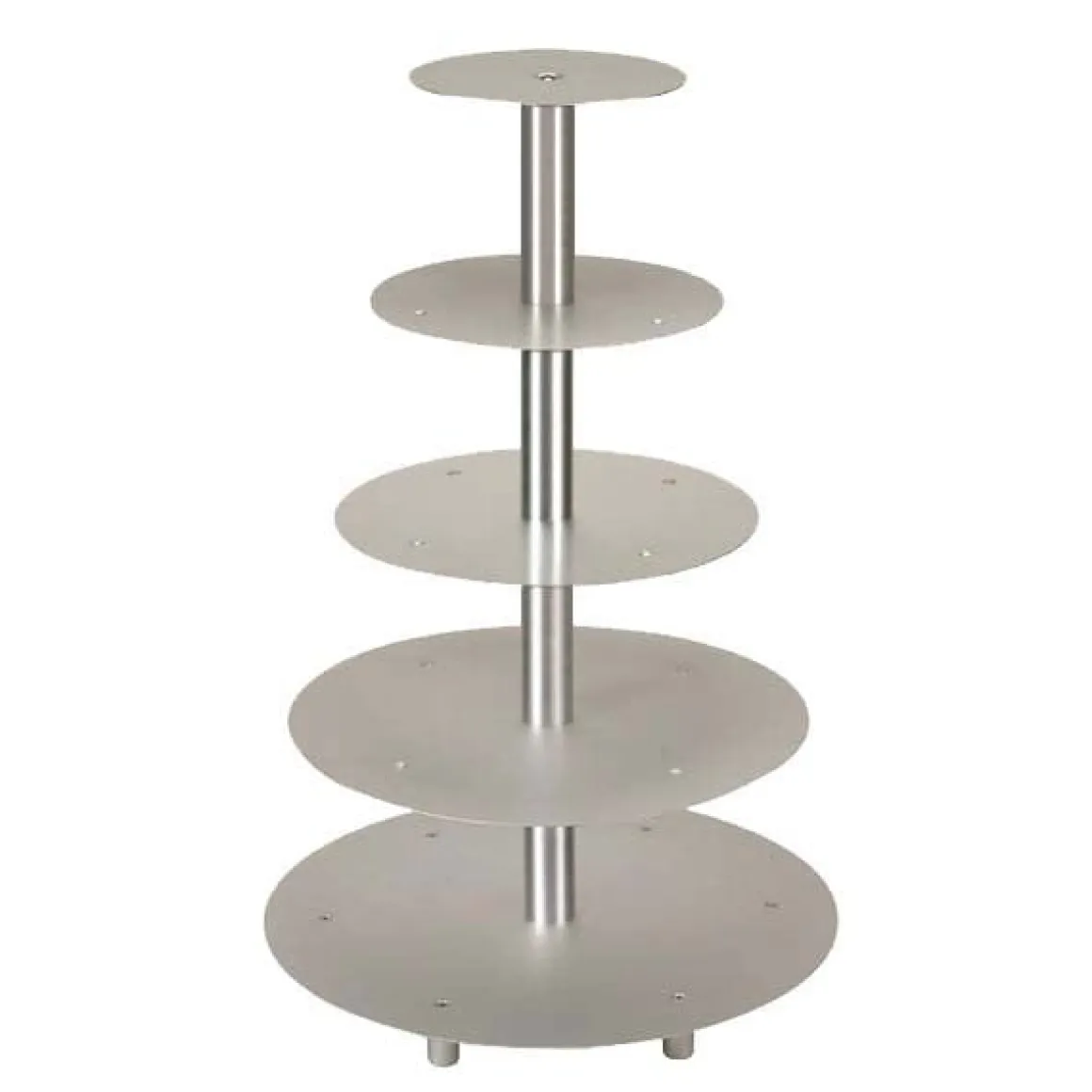 Taartstandaard Aluminium New York 5 etages