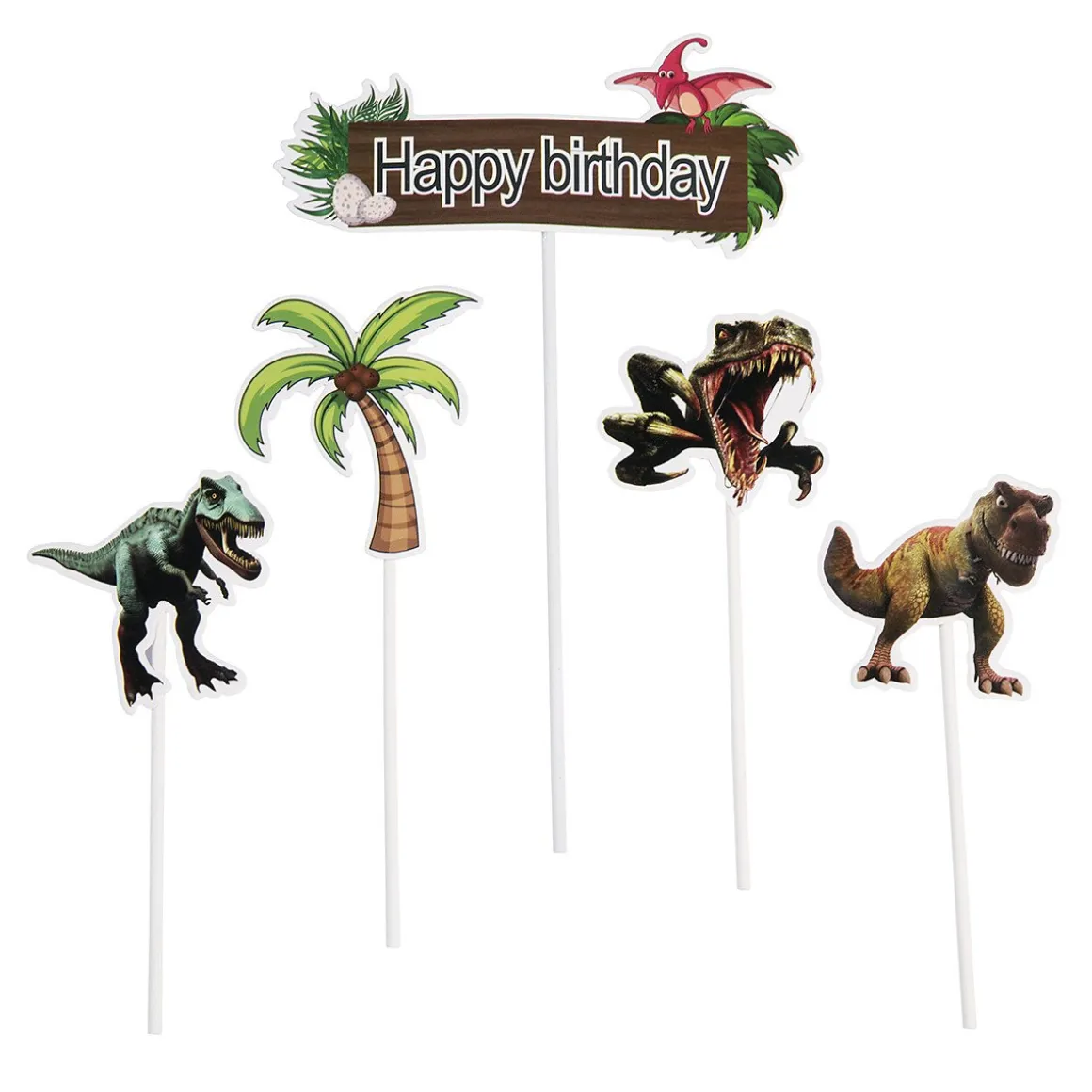 Taarttopper Dino's Happy Birthday 5st.**